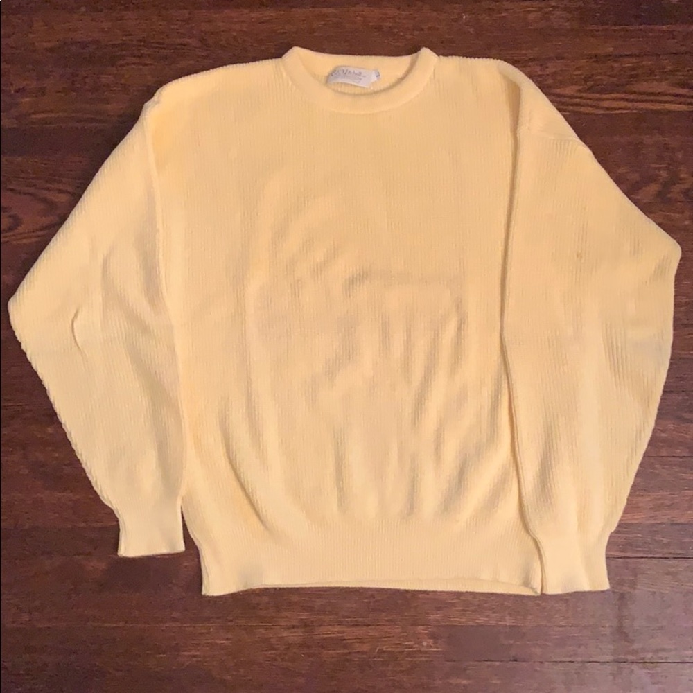 Ed Mitchell of Westport Golden Yellow Sweater Lg